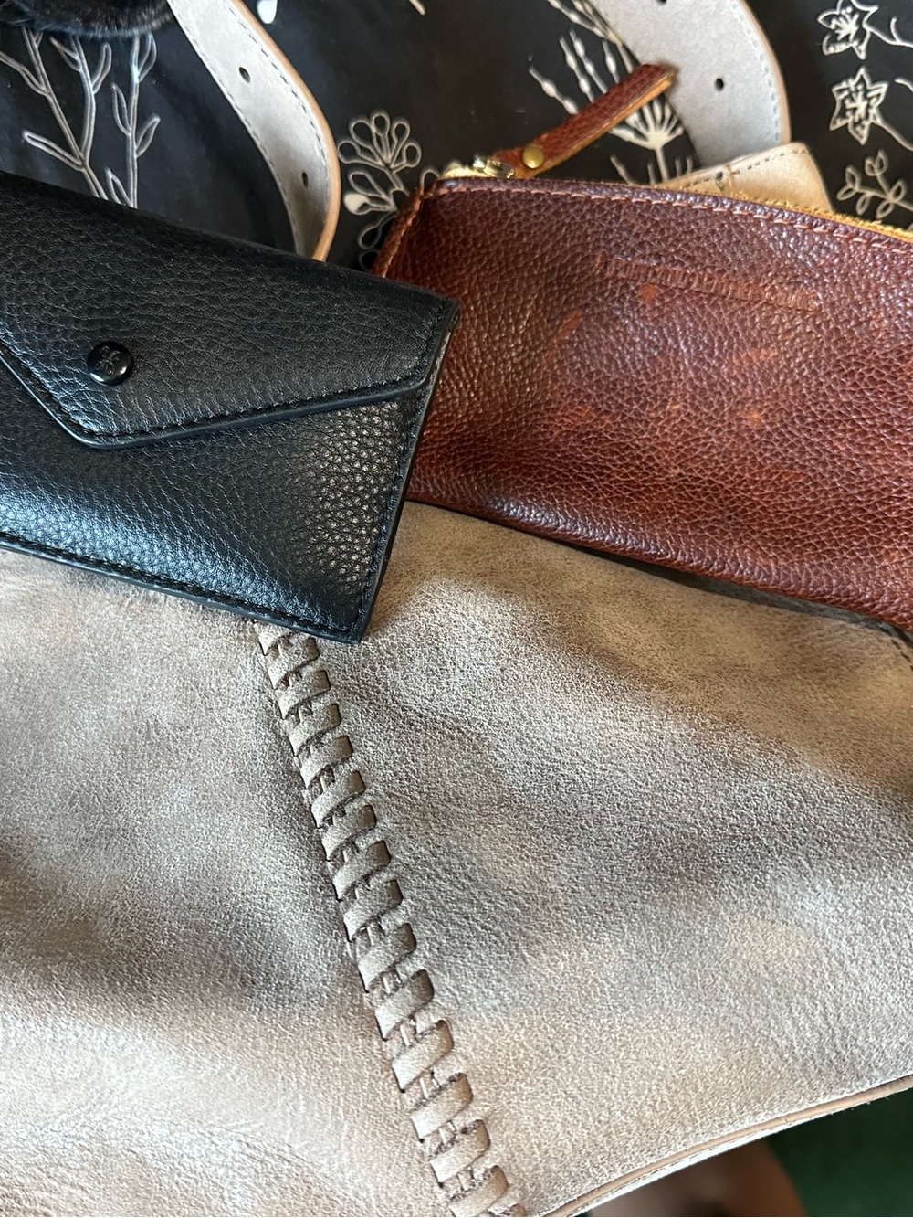 Hobo brand - Render Shoulder Bag In Buffed Leather - color - Hazel - Picture 8 of 8